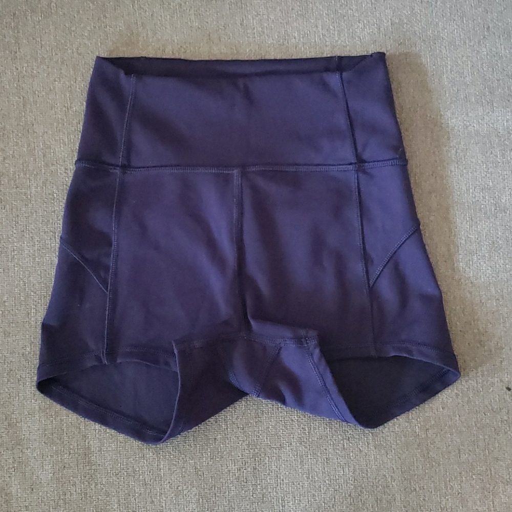 Lululemon Blue Biking Shorts